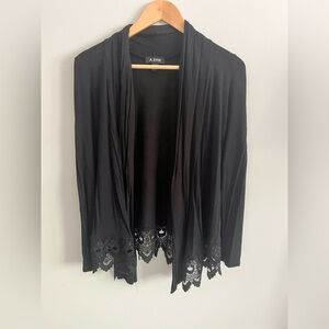 A. Byer Crochet Cardigan